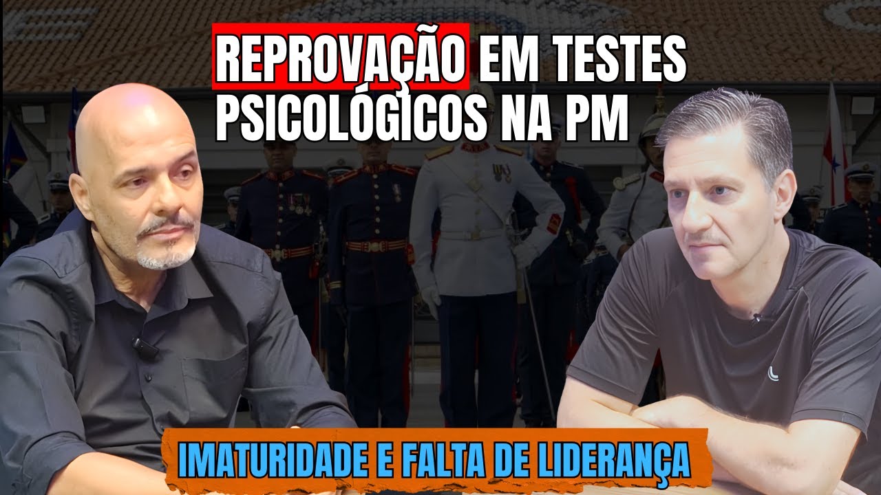 Não reprove nos TESTES PSICOLÓGICOS da PM - Entenda os fracassos de candidatos