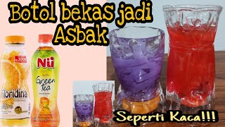 Botol Bekas Jadi Asbak Cantik Kerajinan Dari Botol Bekas