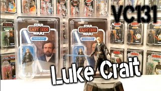 Vc131 Luke Skywalker Force Projection On Crait Star Wars Vintage Collection 3.75