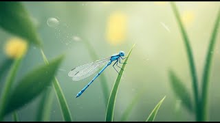 Relaxing Music with Peaceful Dragonfly Visuals | Chill Vibes for Children Classroom Dragonfly screenshot 3