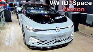 All New Volkswagen Id. Space Vizzion - Ev First Look Exterior Auto Expo Brussels
