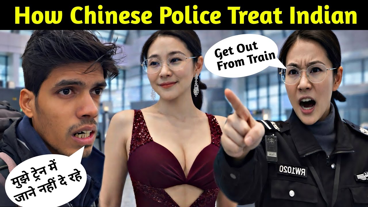  How Chinese Police Treated an Indian | She Was Not Allowed to Enter the Train! 