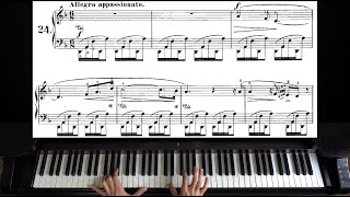 Chopin - Prelude Op. 28, No. 24 | Piano with Sheet Music