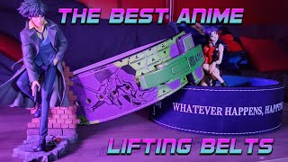 Custom Neon Genesis Evangelion Weightlifting Belt | Pioneer Lever Belt Review