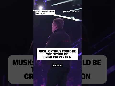 Musk: Optimus could be the future of crime prevention. 🚨