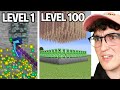 Testing Satisfying Minecraft Hacks From Level 1 To 100