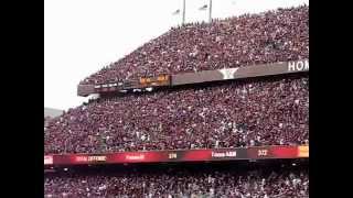 Texas A&M 12th Man Shift / Migration During 3rd OT versus Fresno State 2007