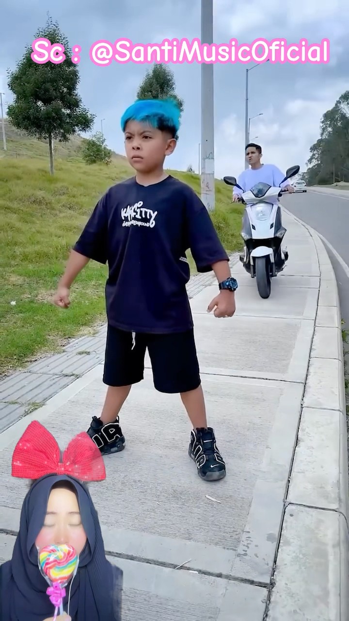 LHO KOQ SI OM MALAH KABUR SII ⁉️ @SantiMusicOficial #shorts #funny #dubbing