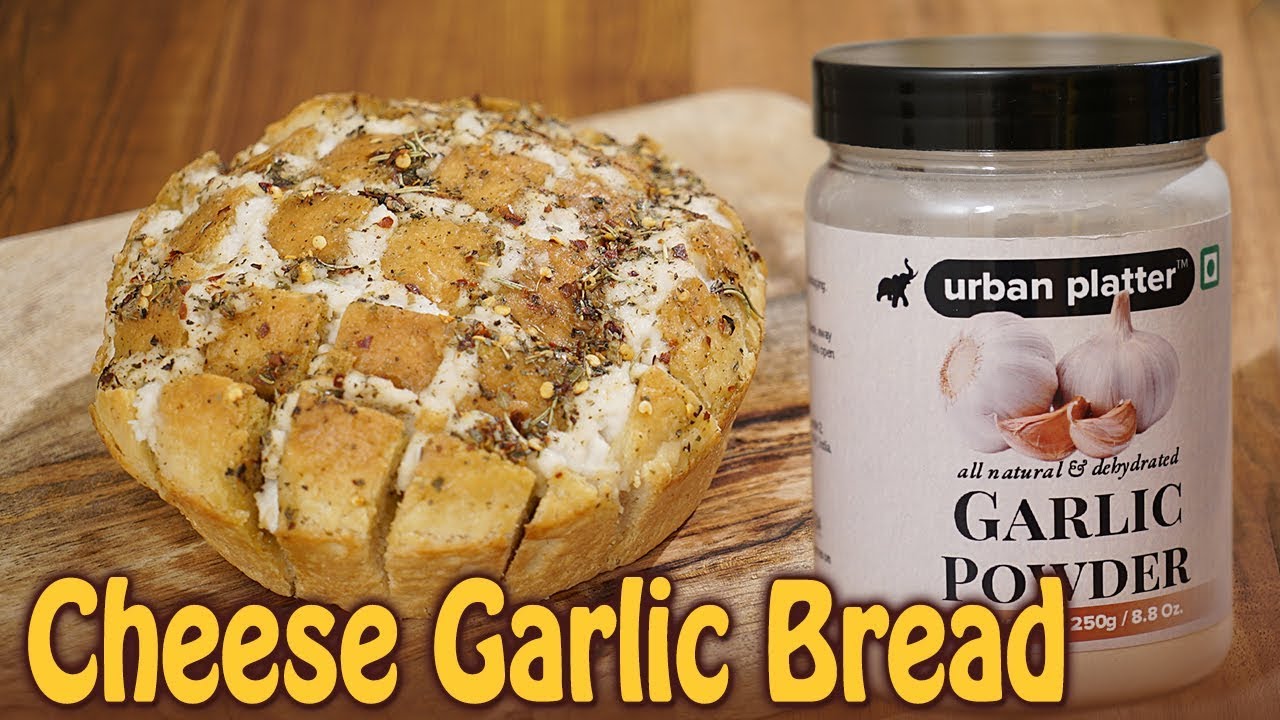 Cheese Garlic Bread (Vegan) Easy Bread Recipe in Hindi Stuffed