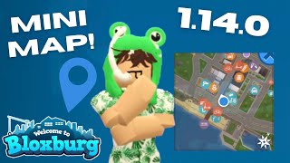 BLOXBURG MINI MAP UPDATE! (1.14.0)