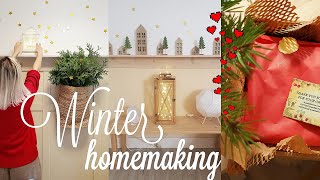 EASY DECORATING IDEAS FOR CHRISTMAS | WINTER HOMEMAKING | GETTING YOUR HOME READY FOR WINTER