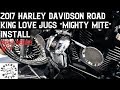 2017 Harley Davidson Road King Love Jugs Mighty Mite Installation