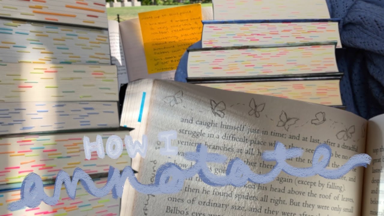 HOW I ANNOTATE MY BOOKS🖊📖 | supplies and methods!
