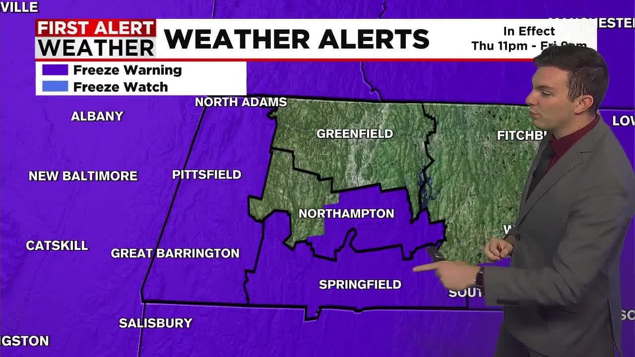 Chilly & Breezy Thursday, Cold Friday Morning