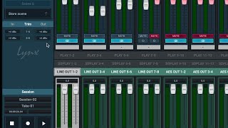 Lynx Aurora NControl Tutorial part 4 of 5 : scenes, trims and SD card controls【日本語字幕】