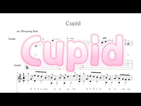 Cupid (GUITAR TAB) - FIFTY FIFTY