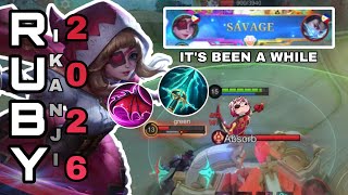 RUBY HIGHLIGHTS | MONTAGE 2026 - “Long time no upload here” | RUBY MLBB 2026 | RUBY ikanji | MLBB
