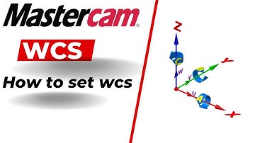 How to set WCS in Mastercam  | Work Coordinate System