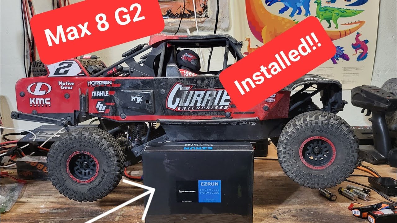 Max 8 G2 - Installed and Bashed on the Hammer Rey!