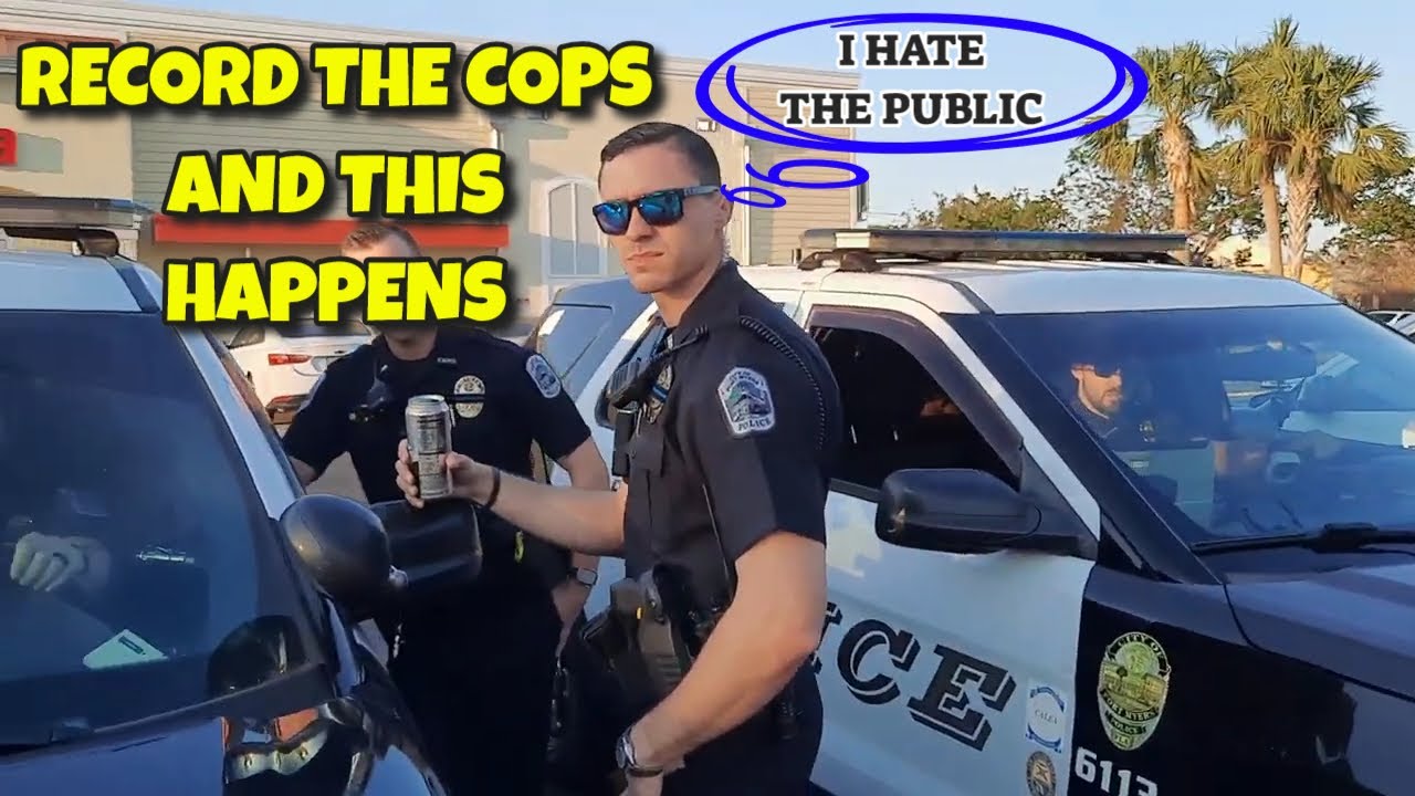 Cop Retaliates For Recording Him Talk To Cops And This Happens YouTube