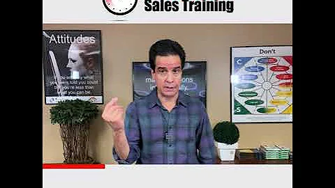 60-Second Sales Training: Salespeople Are Professionals - Part 4