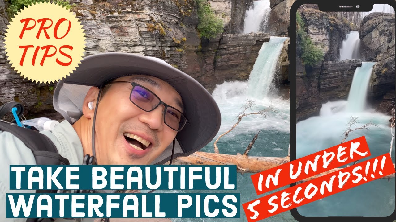 Pro TIPS!!! Take Waterfall Pictures with an iPhone @ St. Mary’s Fall!!!