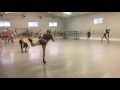 Assisting Suzi Taylor - Advanced Lyrical Class, The Talent Factory, October 2016