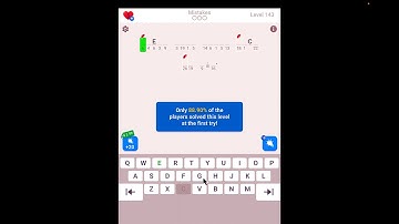 Cryptogram: The Solution For Level 143! - Step by Step Word Brain Puzzle