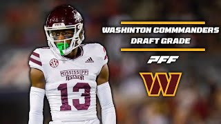 Washington Commanders Draft Grade | PFF