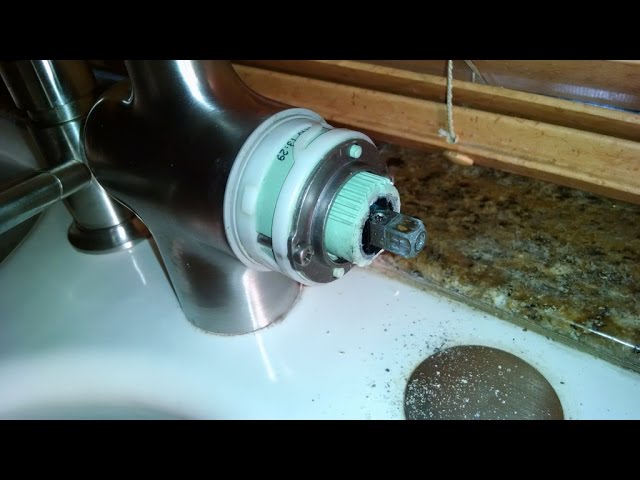 A Grohe Kitchen Faucet Leaking