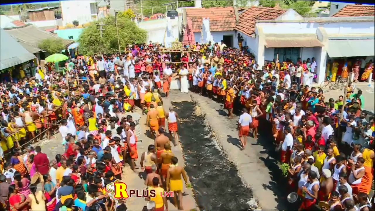 Nanjai Edayar, Sri Agni Maha Mariamman, 62 Feet long, Poomithi Thiruvila 28-Mar-2022