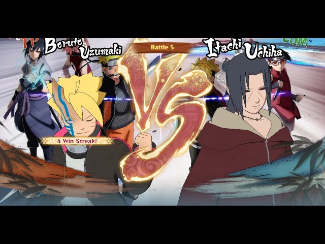 Boruto Karma Mode VS Itachi Uchiha | Naruto Ultimate Ninja Storm 4 class=