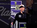 "I tried to sneak by and we ended up making contact...it was just a racing incident honestly"