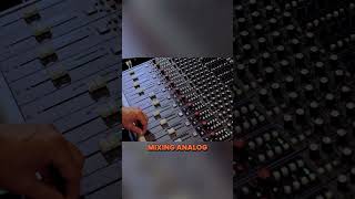 STOKED about my new analog mixing YouTube series! #shorts #MixTip #MixingAnalog #HarrisonAudio