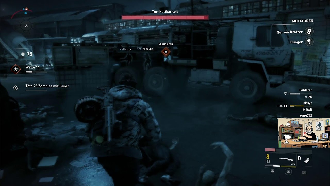 World War Z : Hordenmodus Klassen Leveln +18