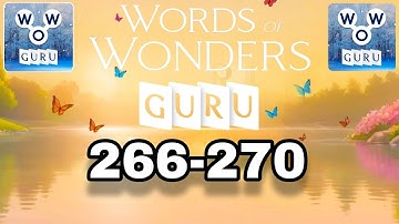 Words Of Wonders GURU level 266 267 268 269 270