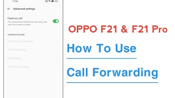 OPPO F21 & F21 Pro How To Use Call Forwarding