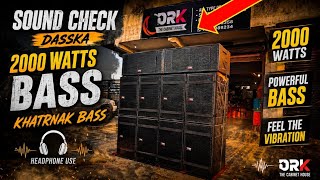 2000 Aes Power Ss Series  Sound Check  Dasska 452 v2 Speaker  Drk The Cabinet House 