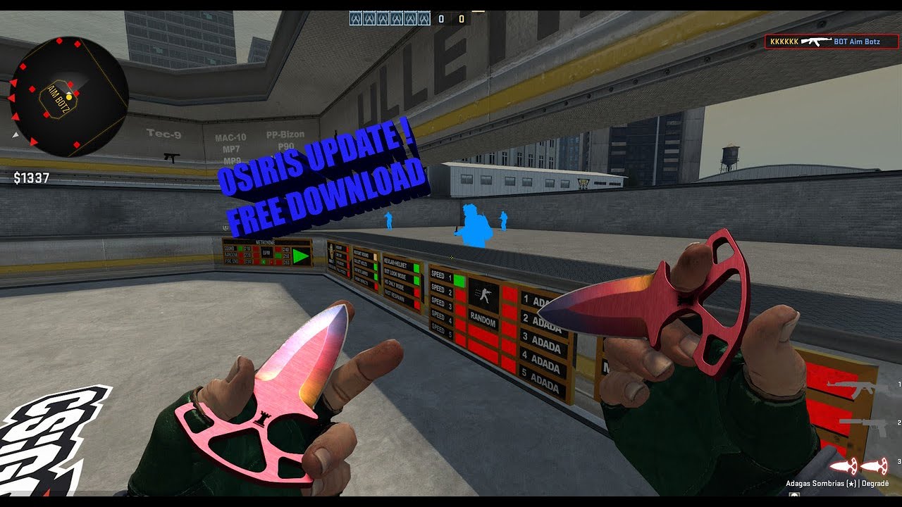 CS:GO : OSIRIS UPDATE + CFG DOWNLOAD GRATUITO ( FREE ) AIMBOT ...