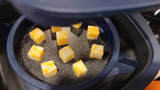 TUPPERWARE MICRO PRO GRILL - CHEESE CRISPS- HEATHER WHEELER