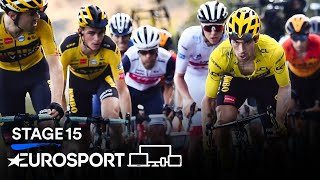 Pogacar wins stage 15 in a tight sprint against Roglic! | Stage 15 Highlights | Cycling | Eurosport Pogacar wins stage 15 in a tight sprint against Roglic! | Stage 15 Highlights | Cycling | Eurosport