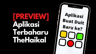 PREVIEW Aplikasi Terbaharu TheHaikal 😱😍 screenshot 5
