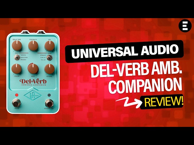 Universal Audio UAFX Del-Verb Ambience Compan | EGITANA.pt - YouTube