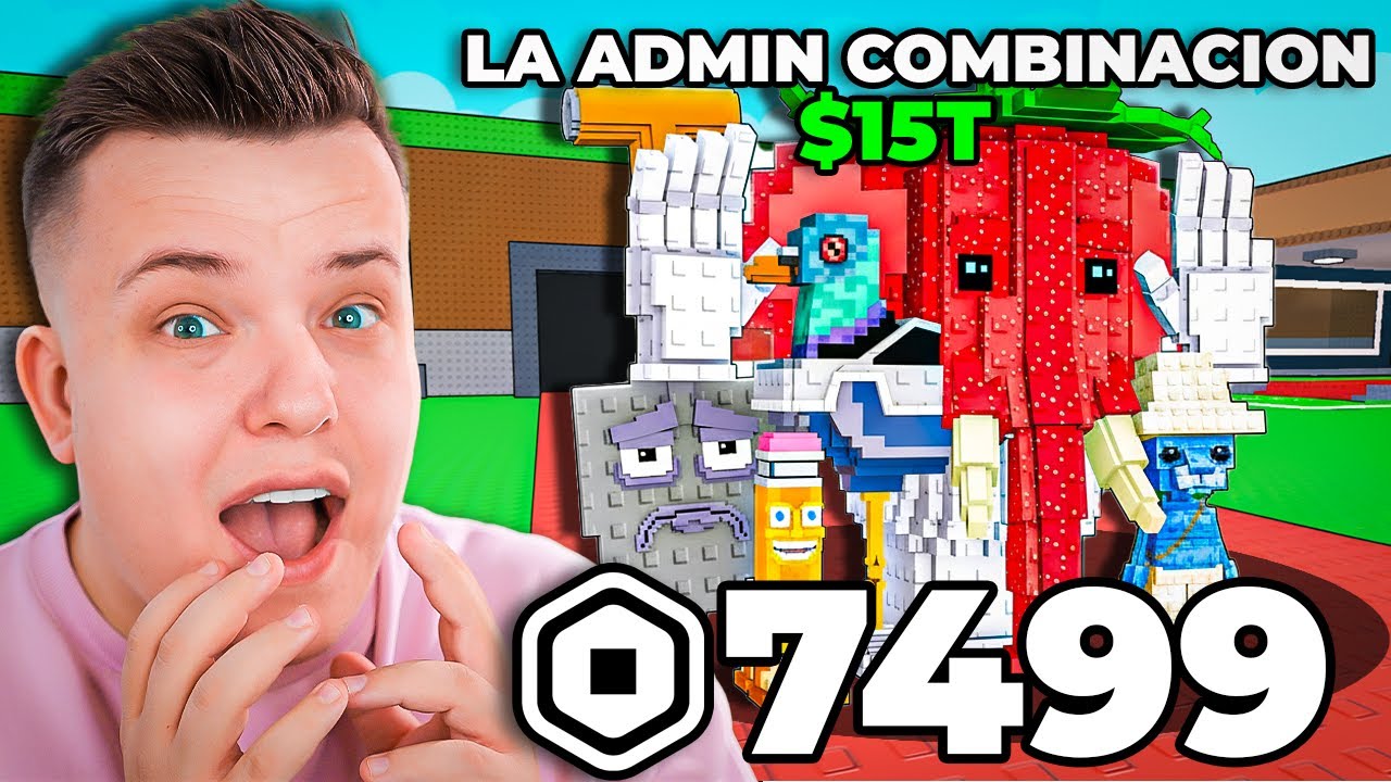 Kupiłem PANEL ADMINA w Steal A Brainrot ROBLOX