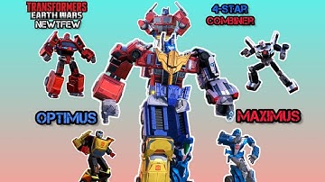 Transformers Combiner series part 2 OPTIMUS MAXIMUS #transformersearthwars #transformers #combiners