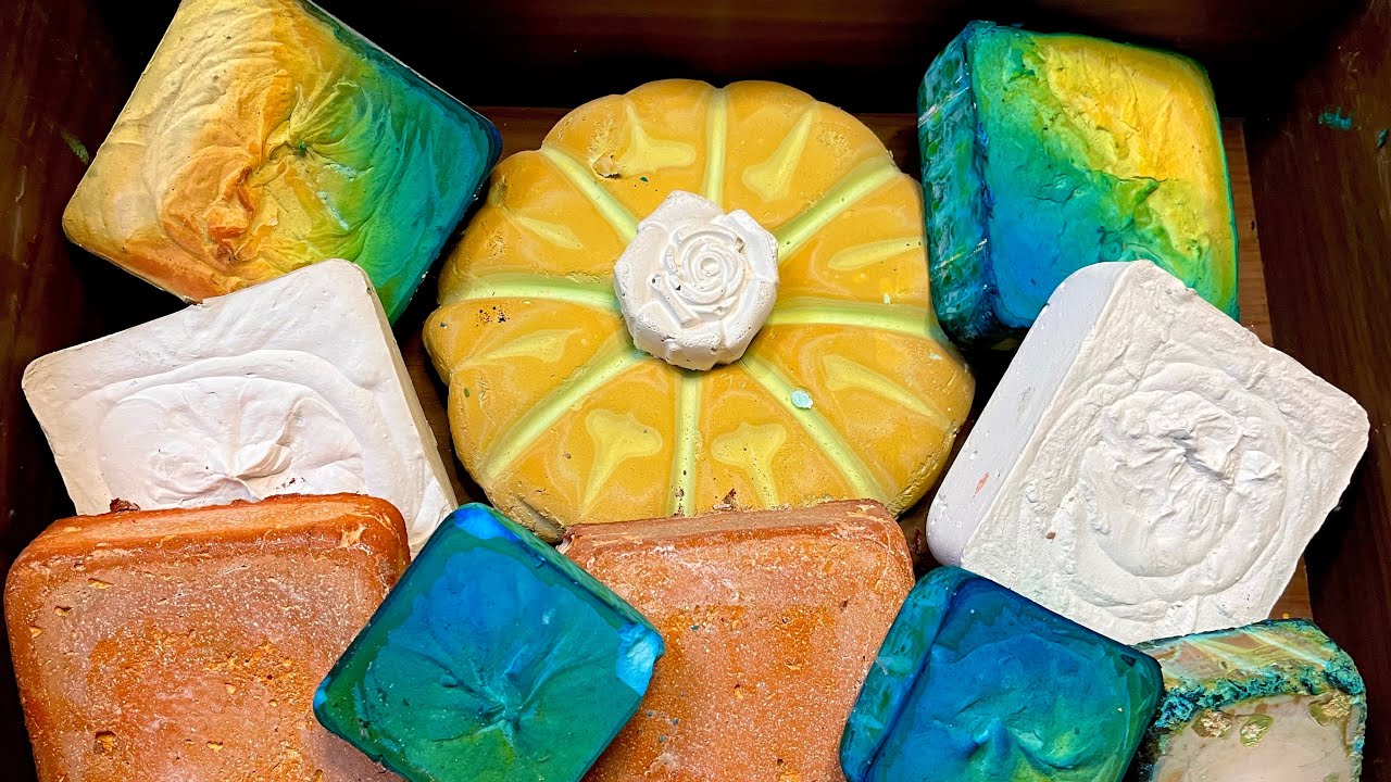 Jumbo gym chalk ||ASMR