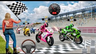 Hill top bike racing gameplay | Bike racing game screenshot 4