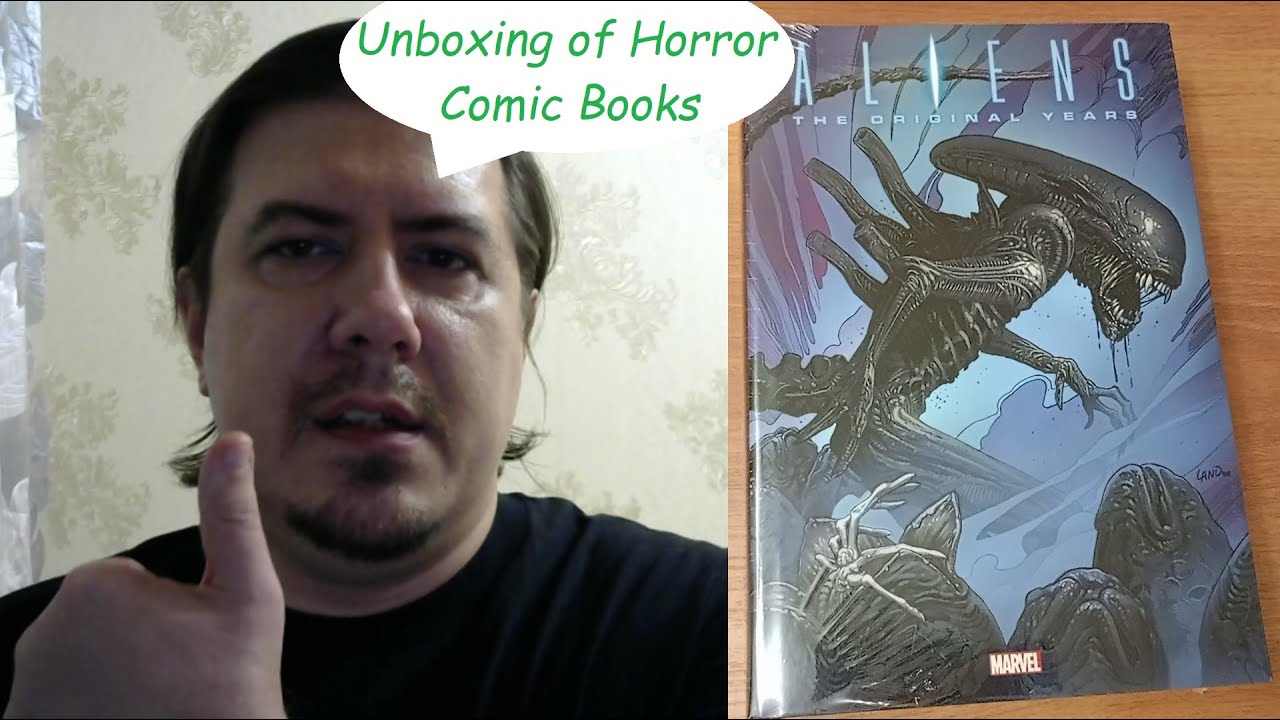Unboxing #10. Awesome Horror Comic Books.