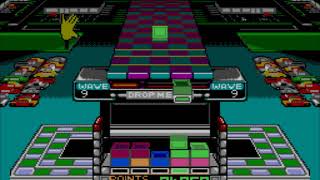 Klax (Sega Master System) 21 Minutes Gameplay (1990 Tengen)