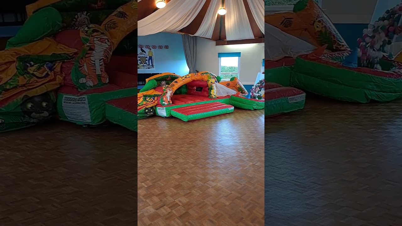 Jungle Bouncy Castle Party 